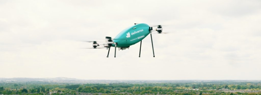 Аспаннан түскен ауқат. Delivero Дублинде дрон арқылы тағам жеткізе бастады
