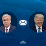 Мемлекет басшысы Америка президентіне демократия жайлы жеделхат жолдап, құтты болсын айтты