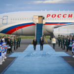 Ресей Президенті Владимир Путин Қазақстанға мемлекеттік сапармен келді