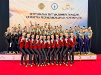 Елордалық спортшылар эстетикалық топтық гимнастикадан Қазақстан чемпионатында төрт медаль жеңіп алды