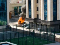 Астанада көлік жарылысынан зардап шеккен адам көз жұмды