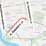 Астанада А. Бараев көшесінің бір бөлігін жөндеу жұмыстарына байланысты уақытша жабу жоспарланып отыр