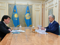 Президент Бәсекелестікті қорғау және дамыту агенттігінің төрағасы Марат Омаровты қабылдады