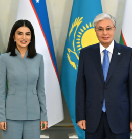 Тоқаев Өзбекстан Президенті Әкімшілігінің Басшысы Саида Мирзиёеваны қабылдады