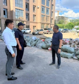 Астанада құрылыс қалдықтарын заңсыз төгуге қарсы бақылау күшейтілді