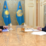 Президент Қасым-Жомарт Тоқаев Ауыл шаруашылығы министрі Айдарбек Сапаровты қабылдады