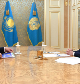 Президент Қасым-Жомарт Тоқаев Ауыл шаруашылығы министрі Айдарбек Сапаровты қабылдады