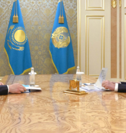 Президент Қасым-Жомарт Тоқаев Премьер-министр Олжас Бектеновті қабылдады