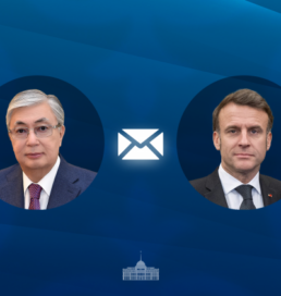Қасым-Жомарт Тоқаев Франция Президентін ұлттық мерекесімен құттықтады