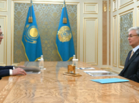 Президент Қазақстан Халық Кеңесі Хатшылығының басшысы Қанатбек Жайсанбаевты қабылдады