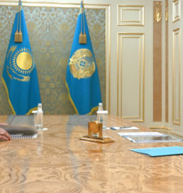 Президент Қазақстан Халық Кеңесі Хатшылығының басшысы Қанатбек Жайсанбаевты қабылдады