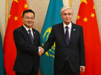 Қасым-Жомарт Тоқаев China Communications Construction Company басшысы Чжан Биньнаньмен кездесті