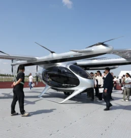 Астанада электрлі аэротакси тұңғыш рет сынақтан өтті