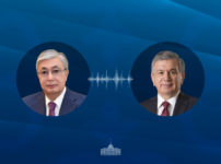 Токаев поздравил Президента Узбекистана Шавката Мирзиёева с днем рождения