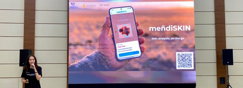Қазақстандық жастар тері обырын ерте анықтауға көмектесетін MendiSkin қосымшасын жасады