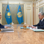 Президент Орталық сайлау комиссиясының төрағасы Нұрлан Әбдіровті қабылдады