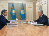 Президент Орталық сайлау комиссиясының төрағасы Нұрлан Әбдіровті қабылдады