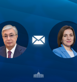 Қасым-Жомарт Тоқаев Молдова Президентін Тәуелсіздік мерекесімен құттықтады