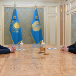 Мемлекет басшысы Вице-Президент Ерлан Қаринді қабылдады