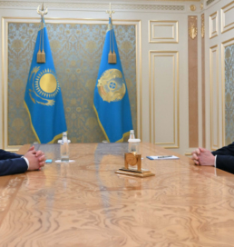 Мемлекет басшысы Вице-Президент Ерлан Қаринді қабылдады
