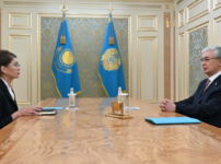 Мемлекет басшысы Қауіпсіздік Кеңесі Төрағасының орынбасары Аида Балаеваны қабылдады