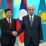 Қазақстан мен Лаос президенттері шағын құрамда келіссөз жүргізді
