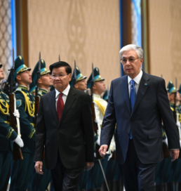 Президенты Казахстана и Лаоса провели переговоры в Астане