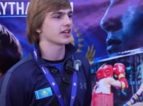 Спортсмен из Астаны Давид Широкорадов стал чемпионом мира по муай-тай