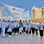 Елордада 100-ге жуық қария белсенді ұзақ өмір флешмобына қатысты