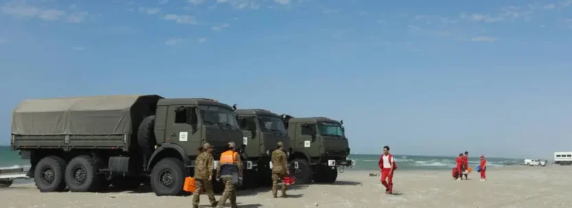 Каспийдегі оқу-жаттығу кезінде қаза тапқан әскери қызметшілер саны 12-ге жетті