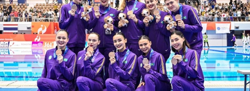 Спортсмены из Астаны завоевали 10 медалей на Азиатских играх в Японии