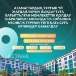 Астанада 562 несиелік пәтерге өтінім қабылдау басталды