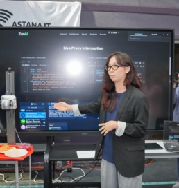 Astana IT University студенті корпоративтік деректерді қорғайтын ExoAI жүйесін таныстырды